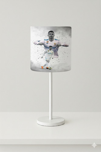 اباژور رومیزی پسرانه مخمل طرح فوتبالیست رونالدو