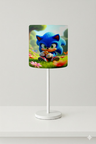 اباژور رومیزی پسرانه مخمل طرح سونیک