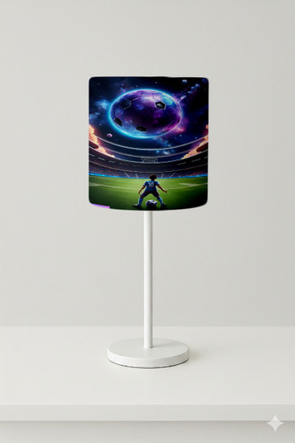 اباژور رومیزی پسرانه مخمل طرح فوتبالی