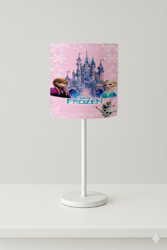 اباژور رومیزی دخترانه مخمل طرح فروزن السا و انا