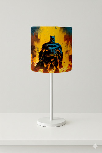 اباژور رومیزی پسرانه مخمل طرح بتمن کپی