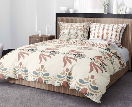 روتختی دونفره طرح ترمه رنگ