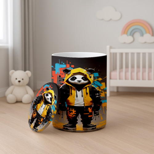 باکس وسایل پسرانه طرح پاندای خفن