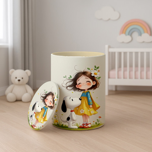 باکس وسایل دخترانه طرح دختر و اسنوپی