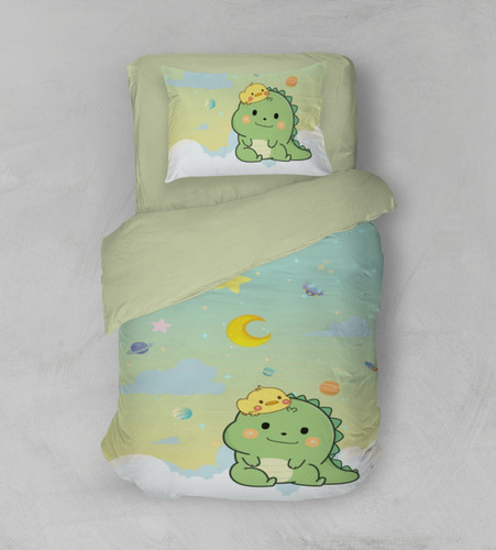 روتختی کودکانه طرح دایناسور و جوجه