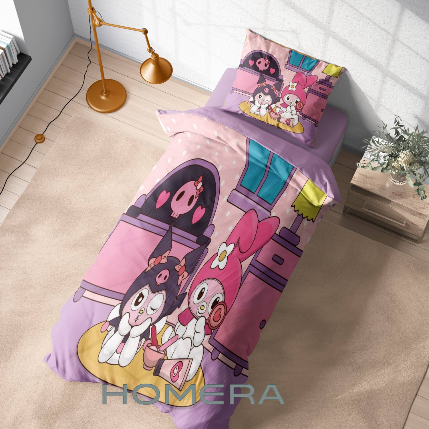 روتختی دخترانه طرح کرومی و ملودی